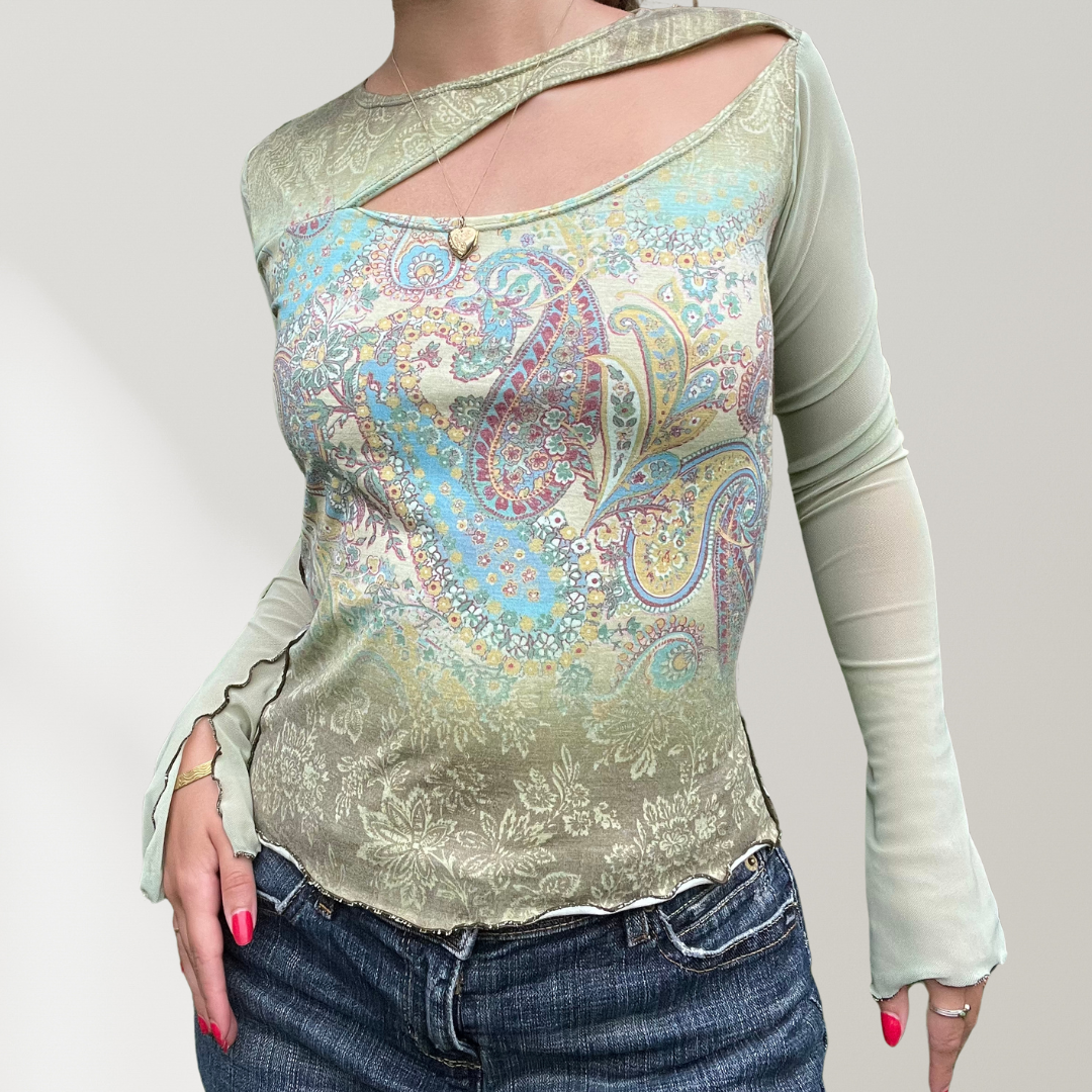 The Lisboa Top in Matcha
