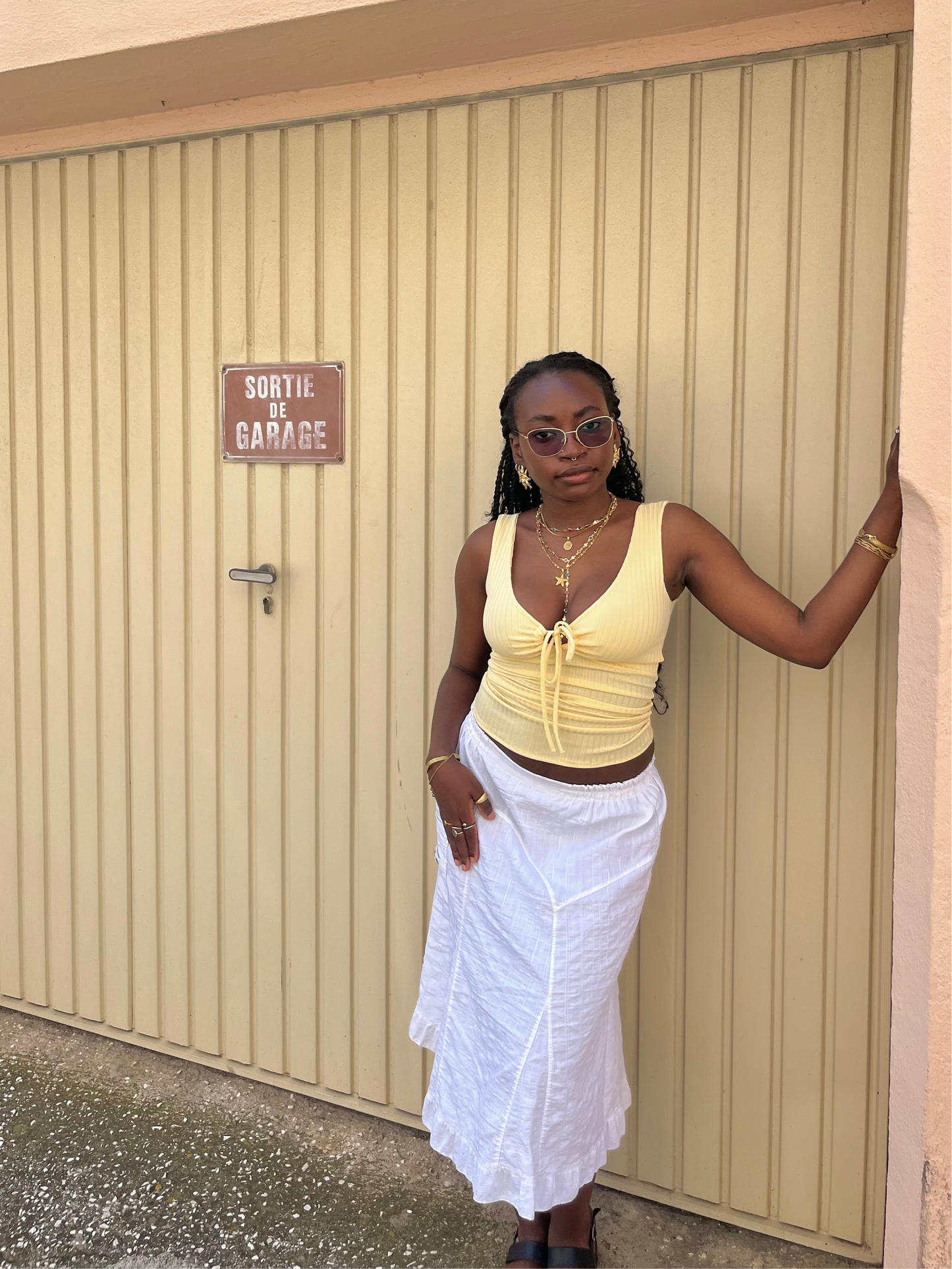 The Sofia Top in Butter