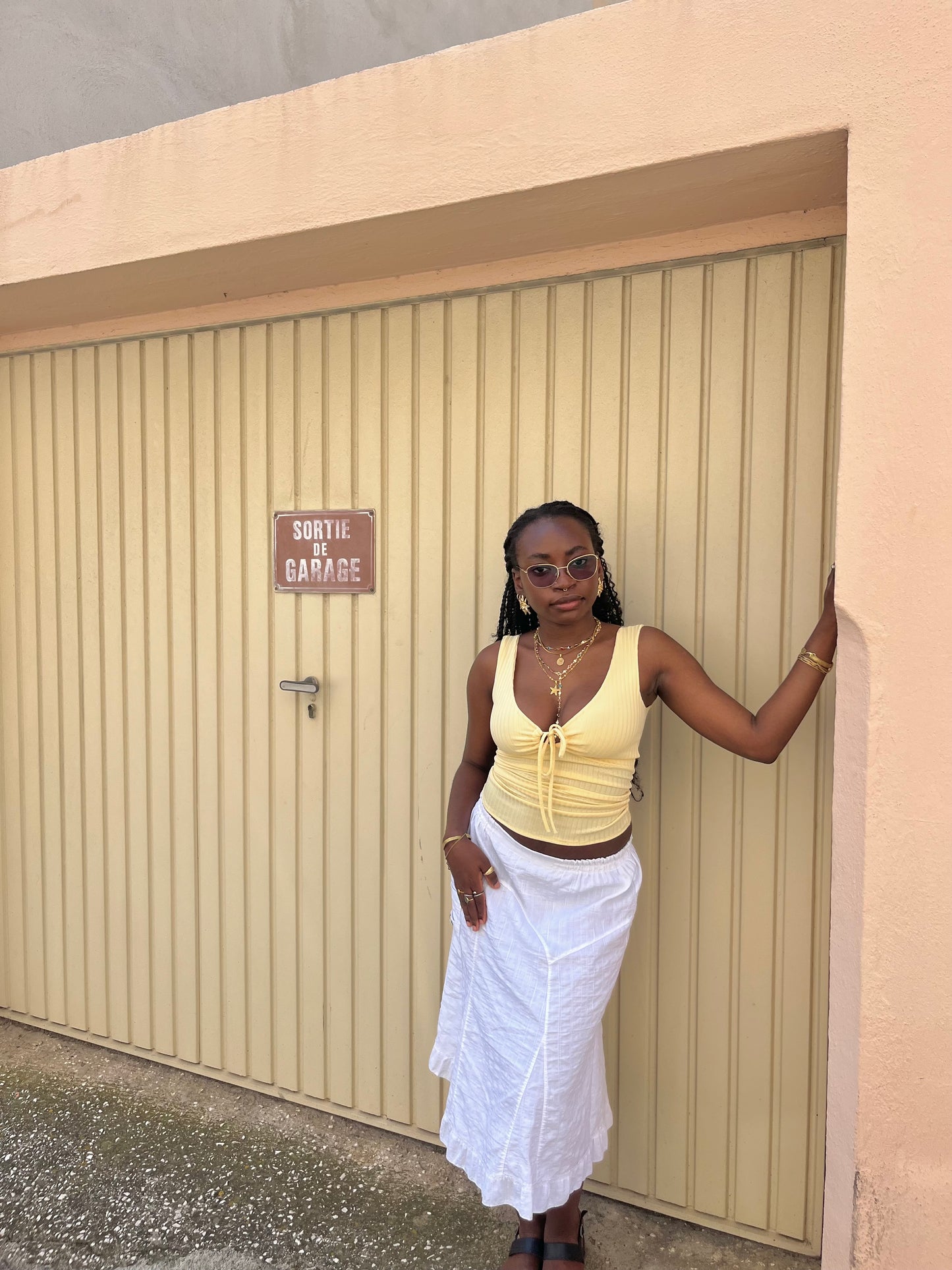 The Sofia Top in Butter