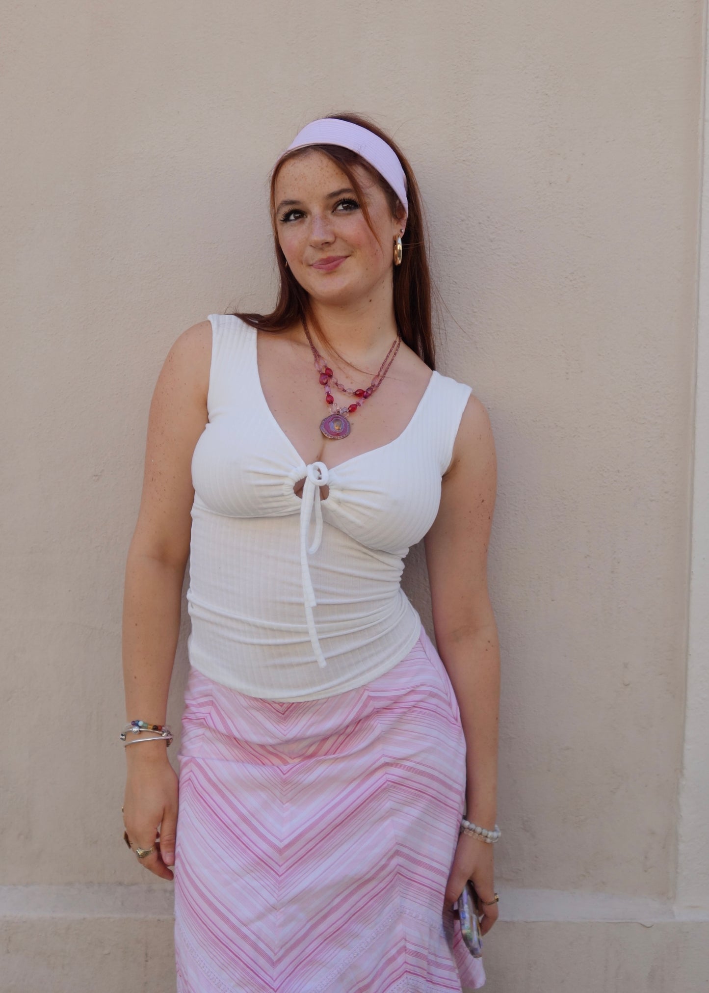 The Sofia top in Vanilla