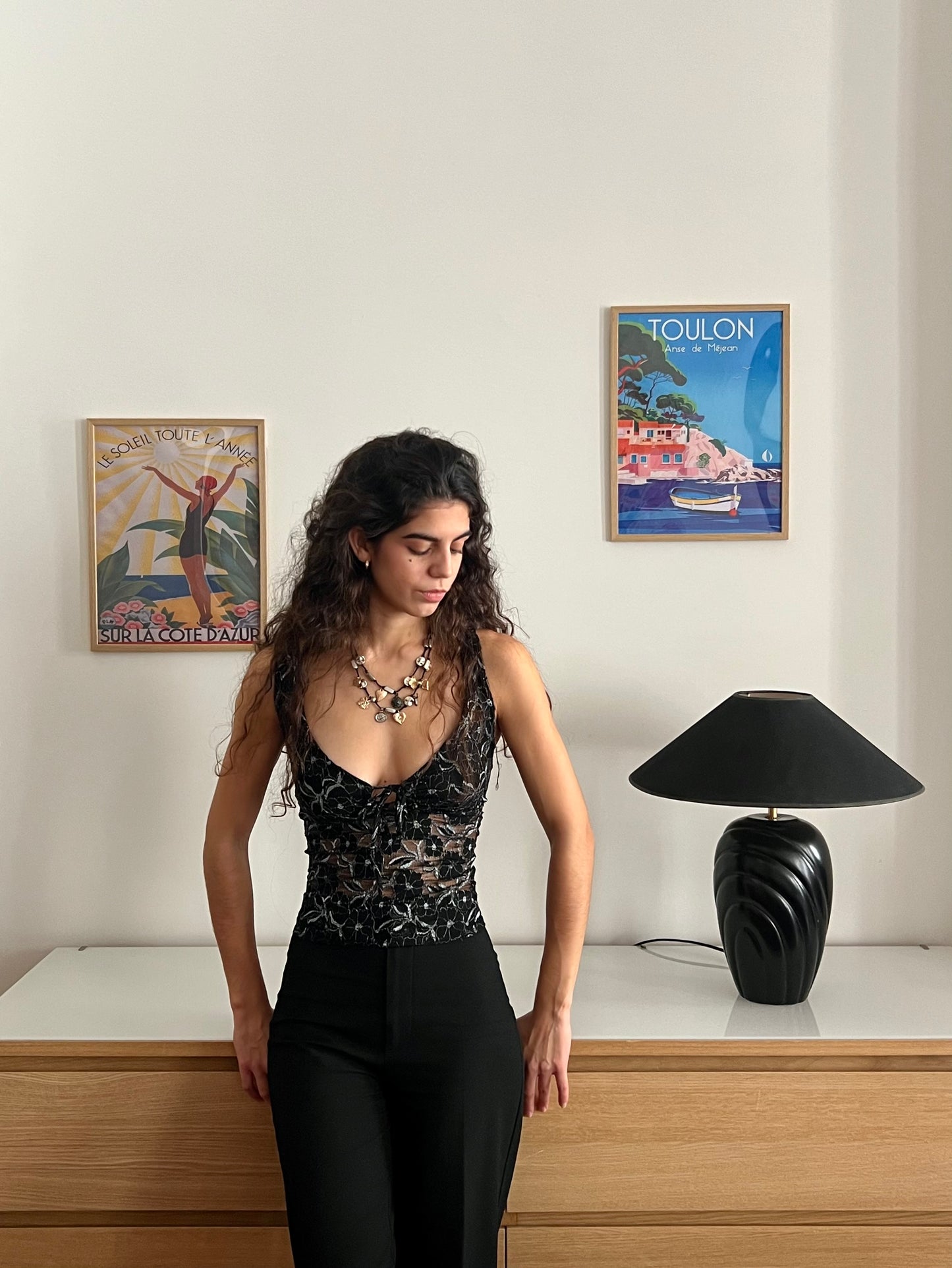 The Noir Cami