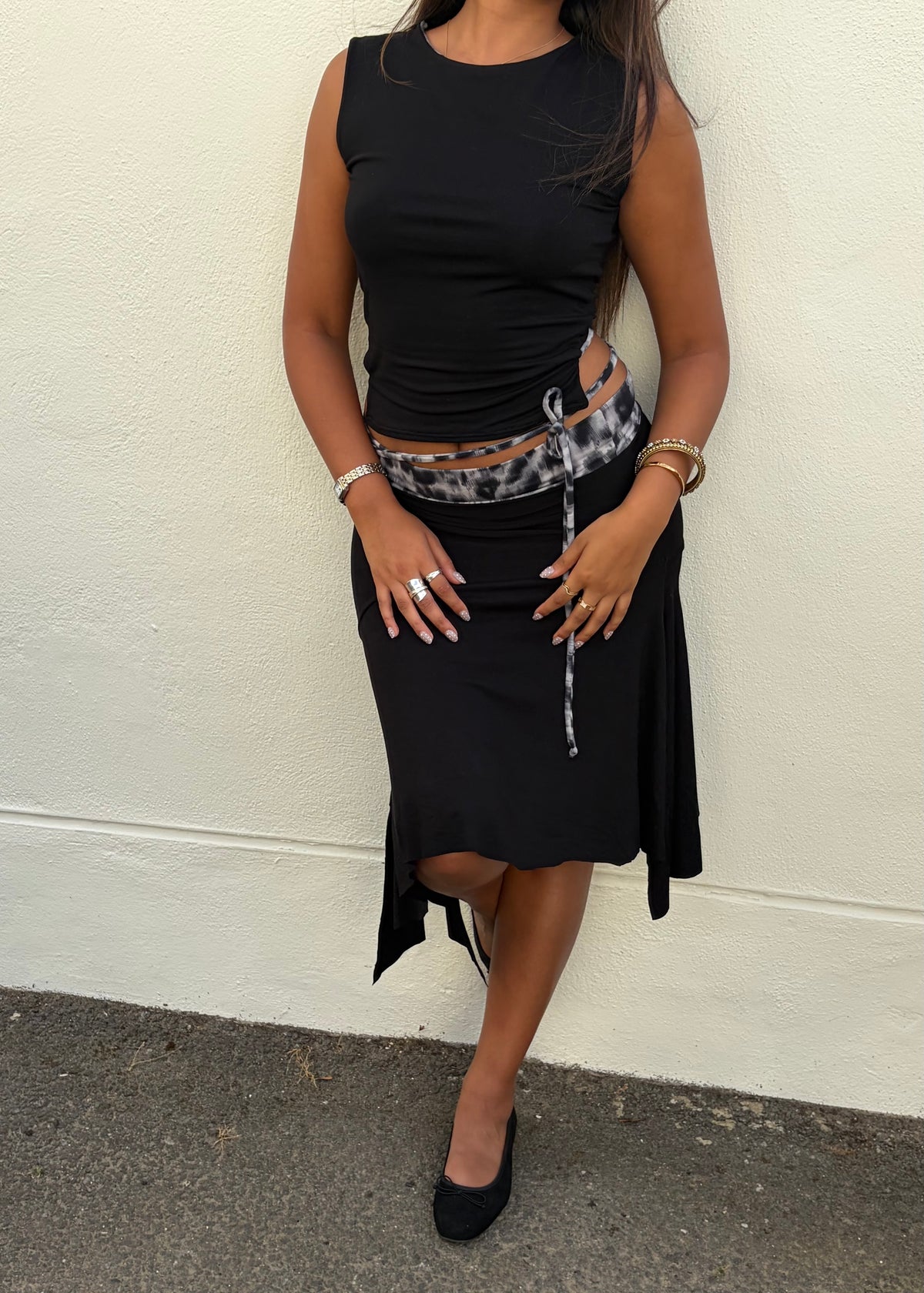 Leopard Milano Skirt